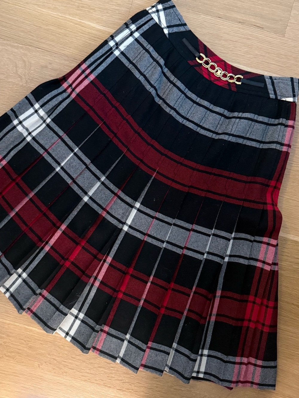 Celine Tartan Skirt